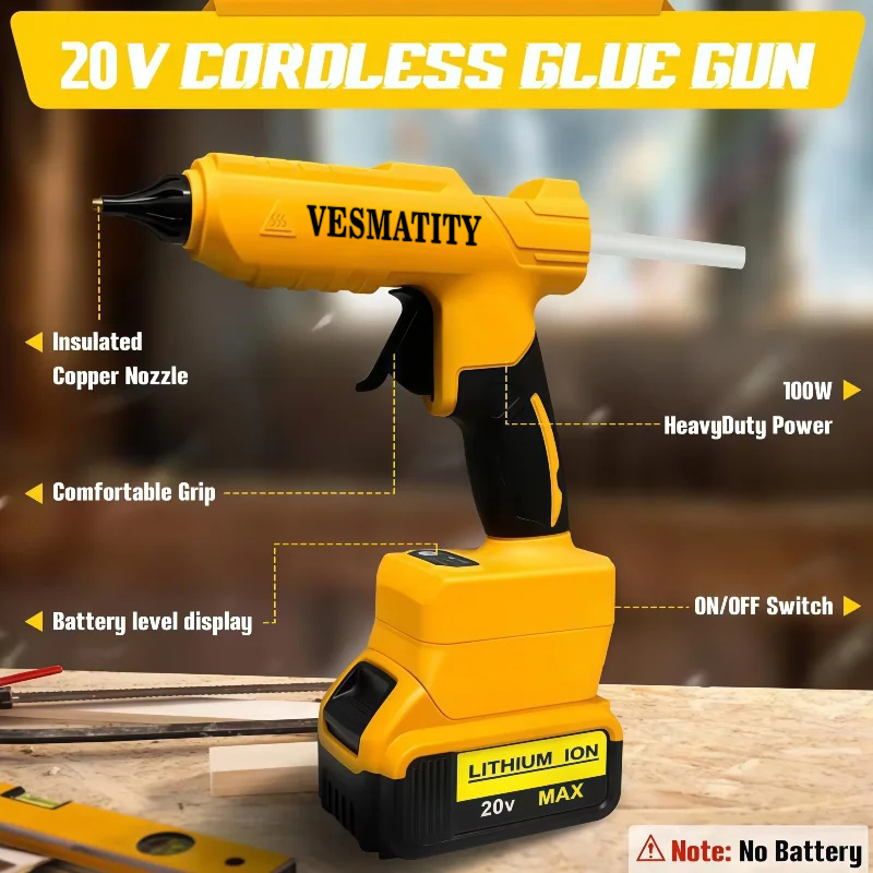 Handheld Electric Multifunctio - Hot Melt Glue Gun Cordless review and price