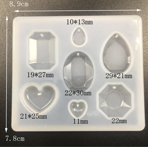 6 Designs Silicone Resin Mold  - Silicone Epoxy Resin Molds Set review and price