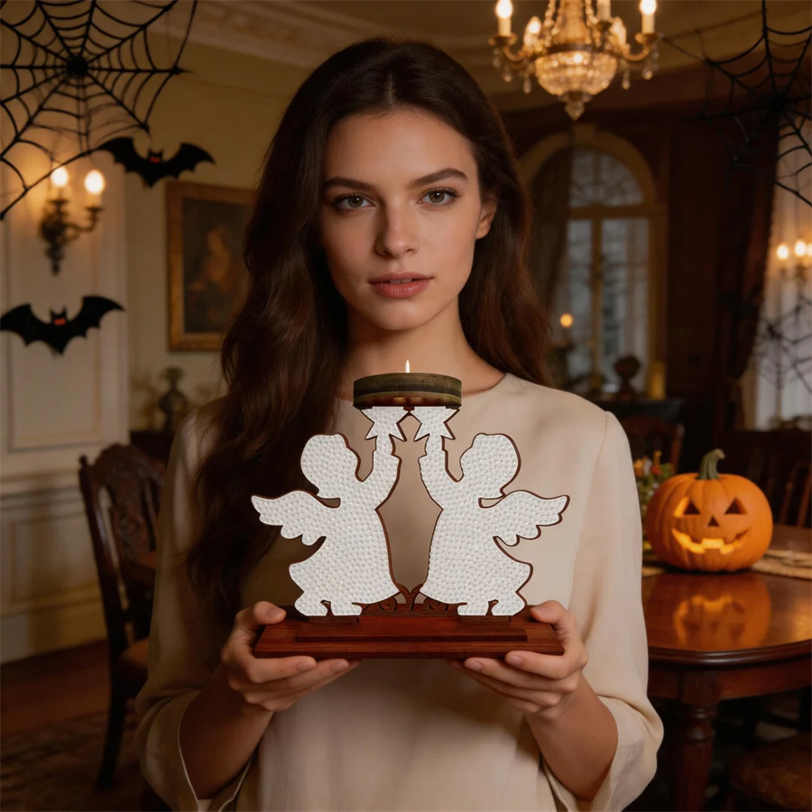 kid candle holder Halloween ho - Painting Supplies review and price