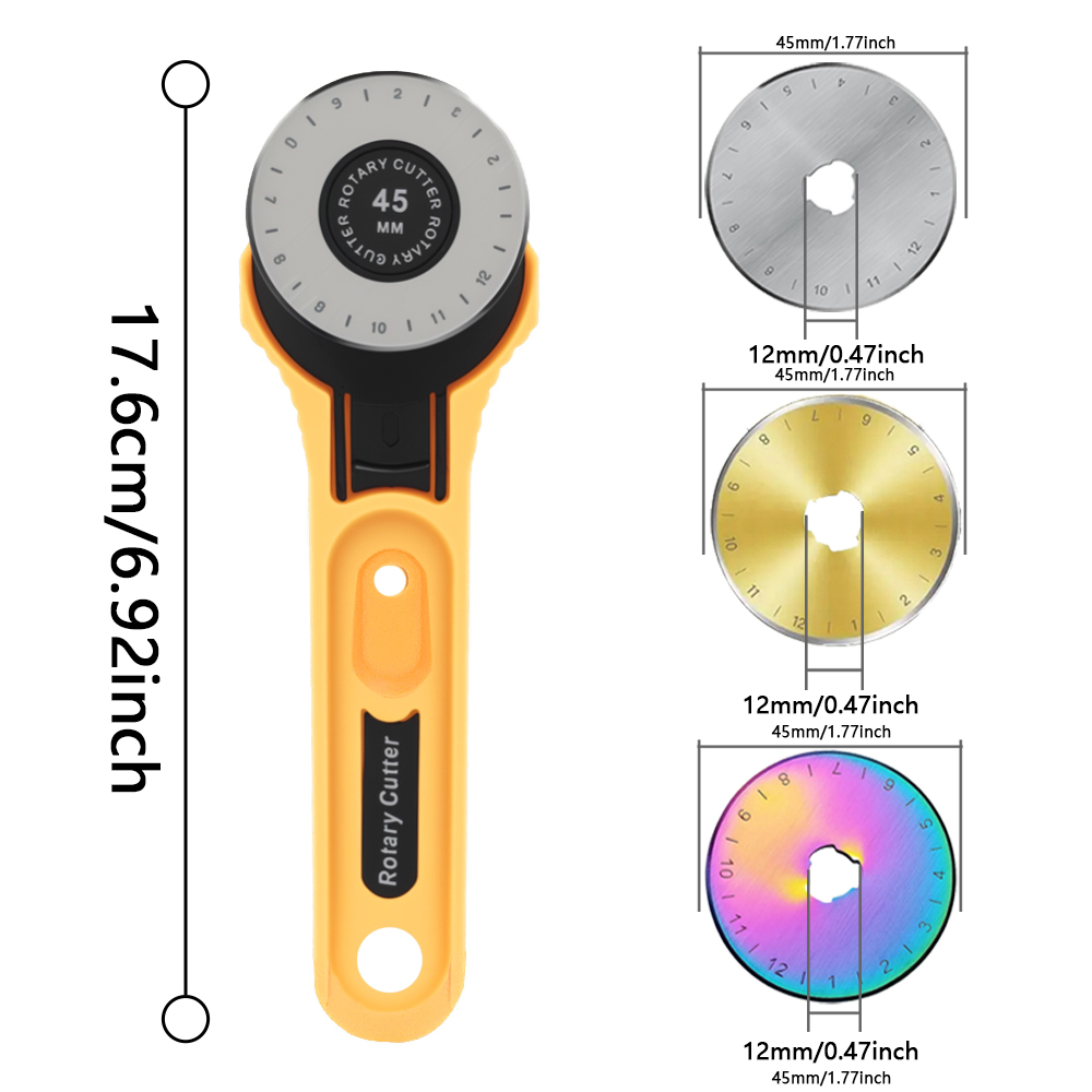 45mm Rotary Fabric Cutter Leat - Rotary Cutter For Fabric 45Mm review and price