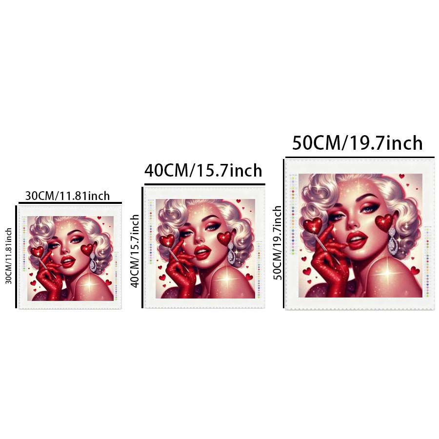 1 piece 5D DIY flocking cloth, - 5D Diamond Painting Kit Full Drill review and price
