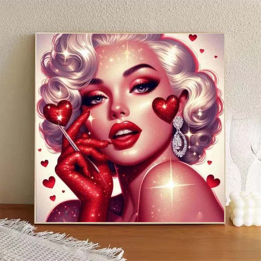 1 piece 5D DIY flocking cloth, - 5D Diamond Painting Kit Full Drill review and price