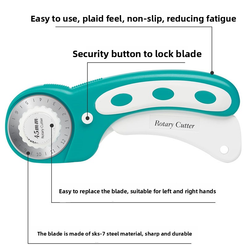 Rotary Cutter 45mm Fabric Cutt - Rotary Cutter For Fabric 45Mm review and price