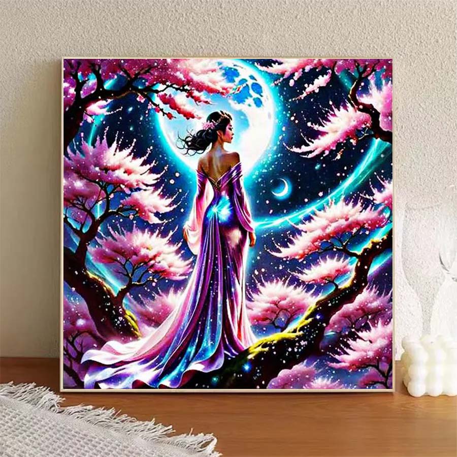 1 piece 5D DIY flocking cloth, - 5D Diamond Painting Kit Full Drill review and price