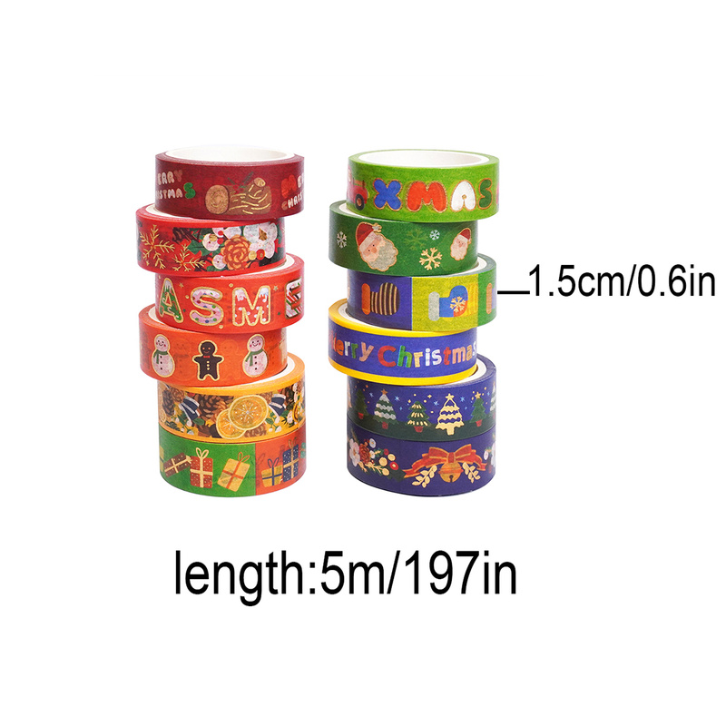 12 Rolls Of Vintage Christmas  - Scrapbooking review and price
