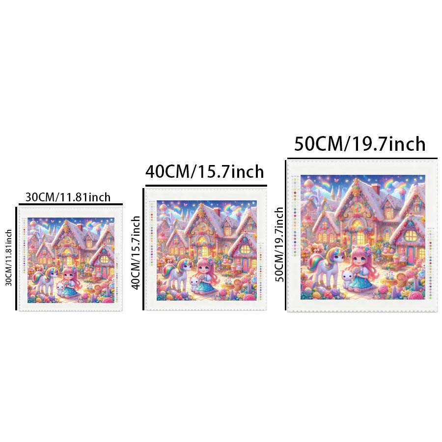1 piece 5D DIY flocking cloth, - 5D Diamond Painting Kit Full Drill review and price