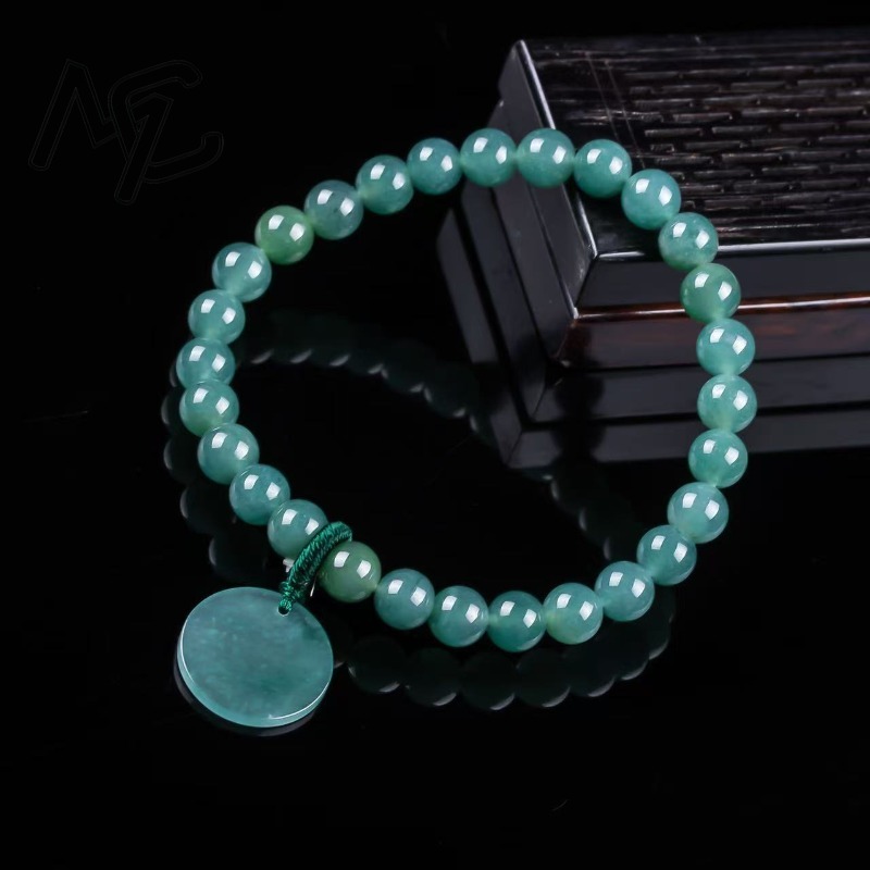 Natural Jadeite Blue Water Not - Beading review and price