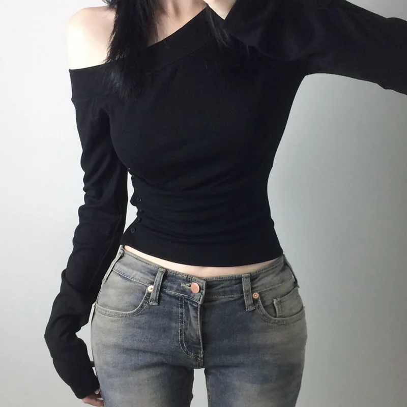 Y2K Vintage Pleated Button T-S - Embroidery review and price