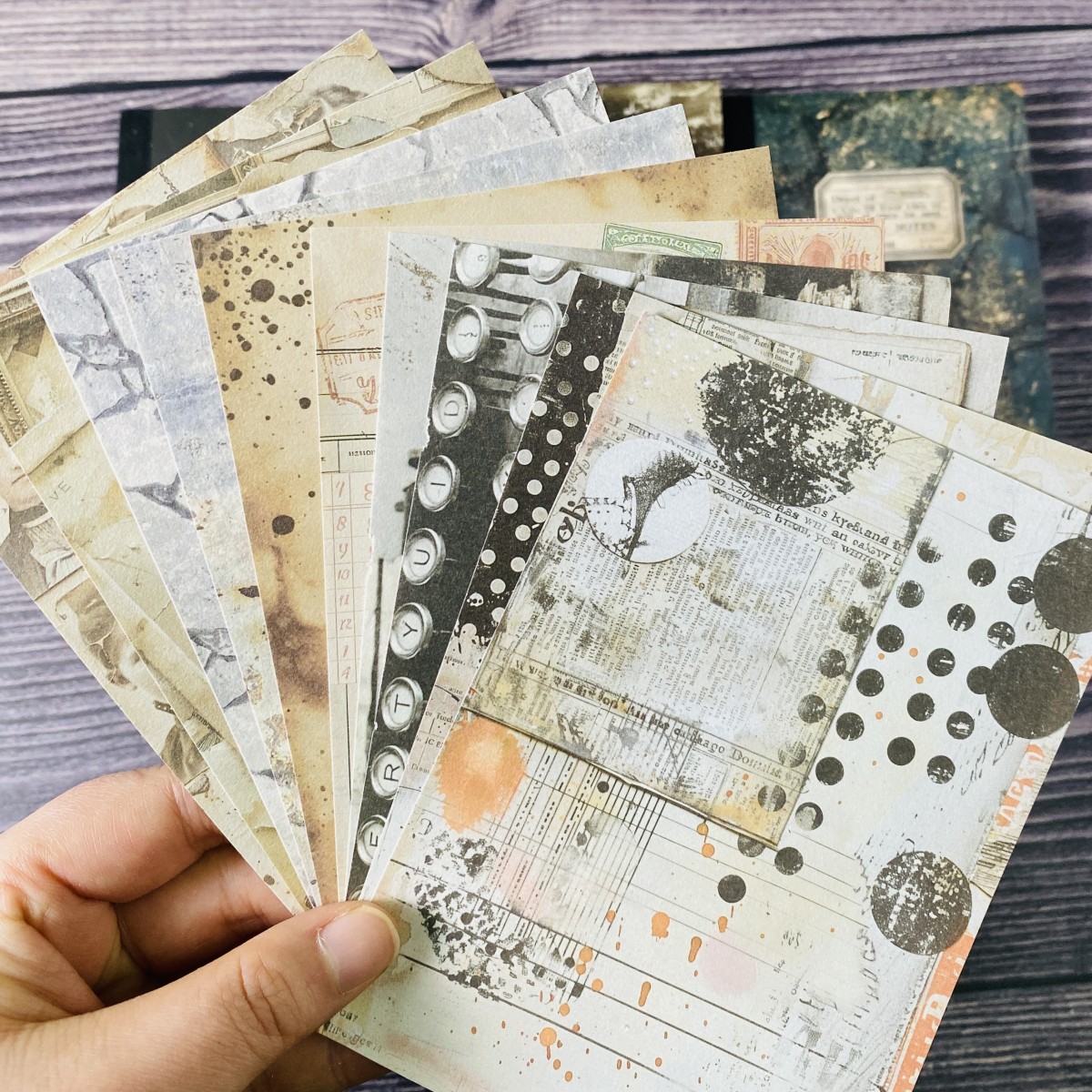 100sheets Vintage Scrapbook Pa - Vintage Junk Journal Scrapbooking Paper review and price