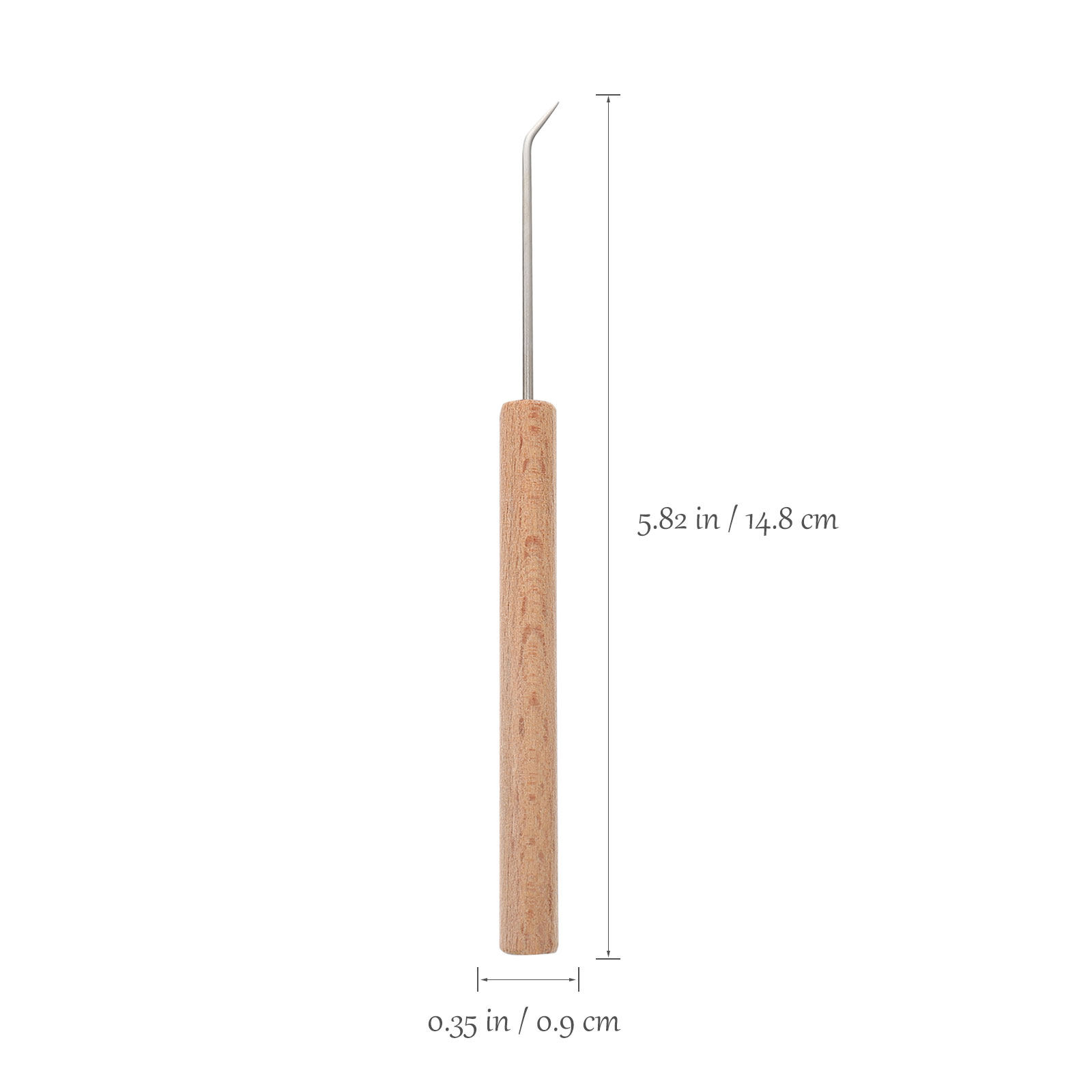 1Pcs Ergonomic Wood Handle Cro - Wooden Crochet Hooks Ergonomic Handle review and price