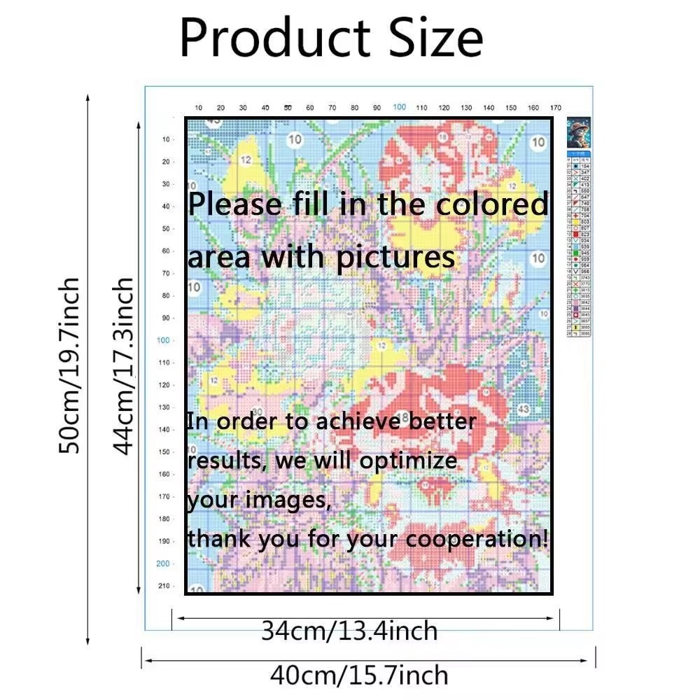 Photo Custom Embroidery Kits 1 - Cotton Embroidery Thread Skeins review and price